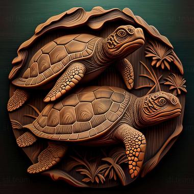 3D model Megalochelys (STL)